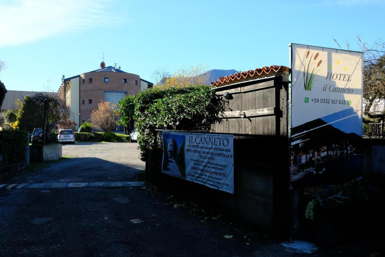 Hotel Il Canneto Porto Ceresio Zewnętrze zdjęcie