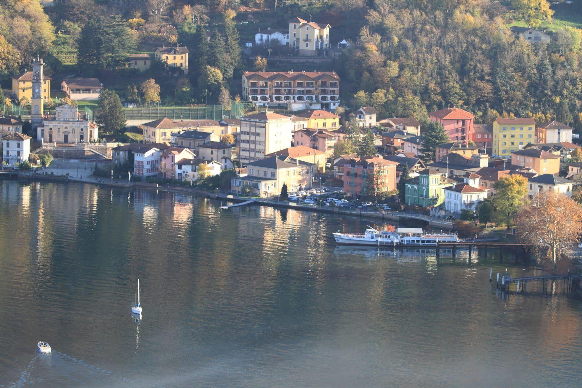 Hotel Il Canneto Porto Ceresio Zewnętrze zdjęcie